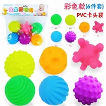New Pint New Pint P Baby Soft Glue Knead Ball Baby Massage Y Ball Hand Grip Ball Can Bite Solid Tooth Instrumental Learning To Climb The Ball And Knead