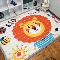 Machine Washable Crawl Cushion Baby Carpet No Formaldehyde Crawl Mat Environmental Protection Non-toxic Thickened Living Room Baby Play Blanket