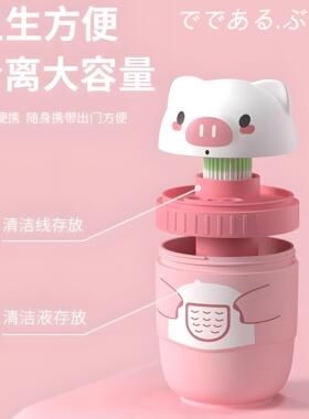 耳洞清洁线女去异味防堵专用清理神器超细耳朵酒精洗耳耳洞护理