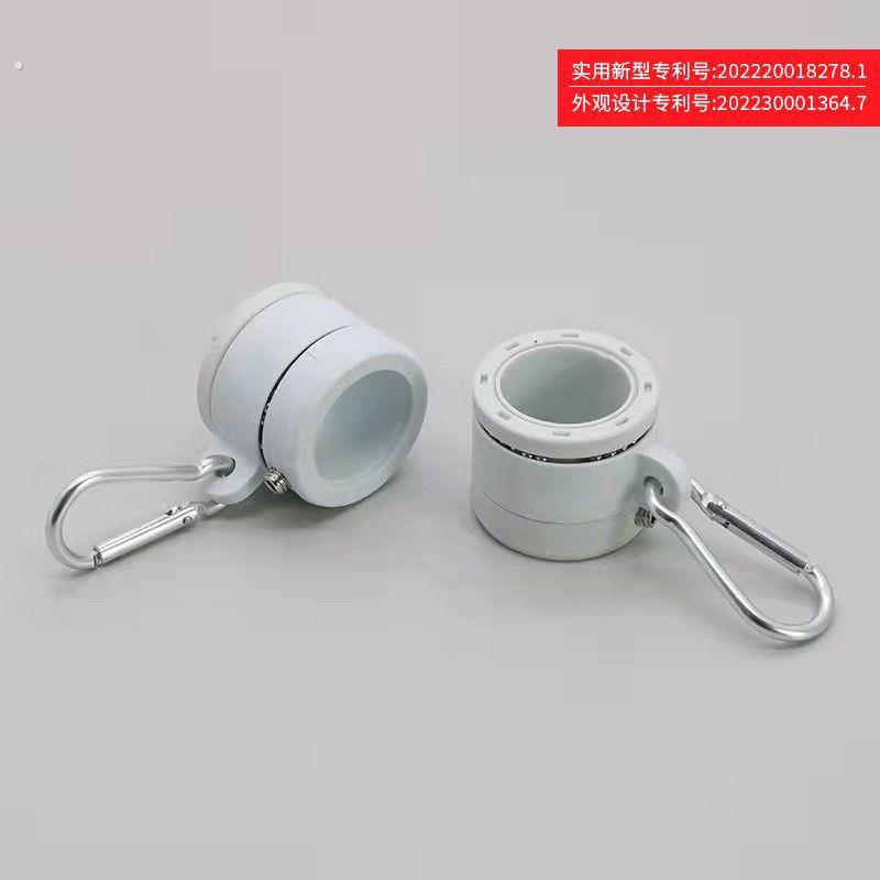 Rotating ring flagpole accessories flag buckle ring ring hand-cranked flagpole outdoor hanging flag holder rotating ring