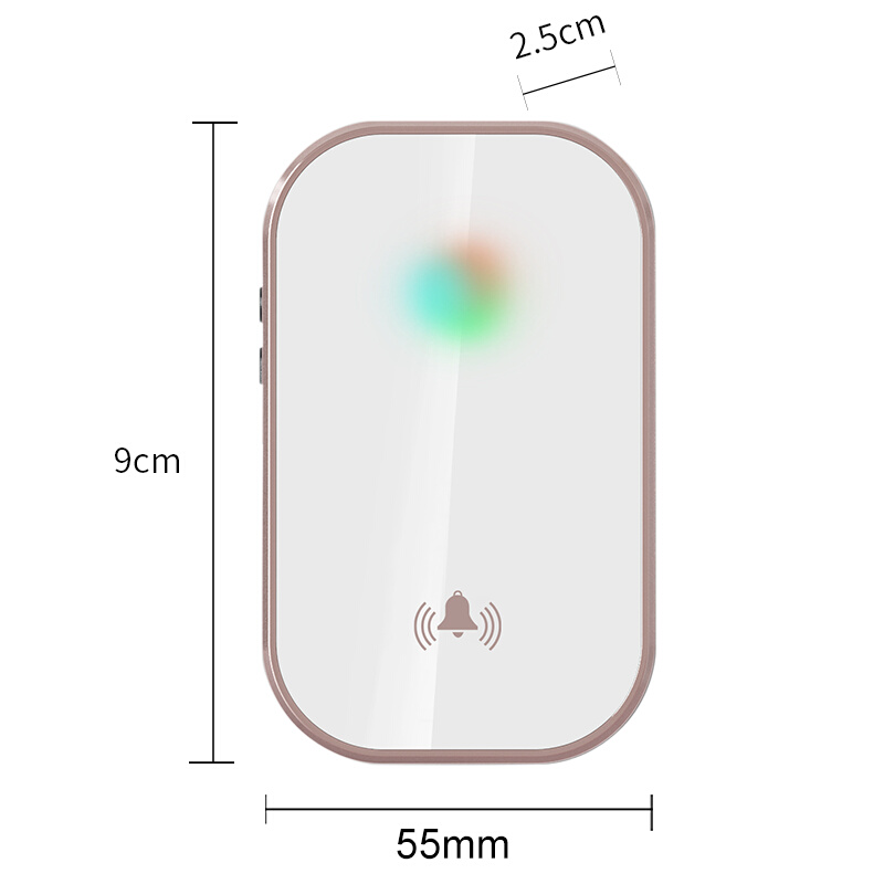 亦真配件：升级款A20-PRO无线门铃单个响铃主机【无法单独使用】-图3