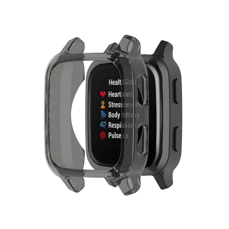 Garmin venu SQ2表壳保护套佳明智能运动手表表带非原装软壳电镀手表壳配件替换腕带硅胶潮不锈钢磁吸表链 - 图3