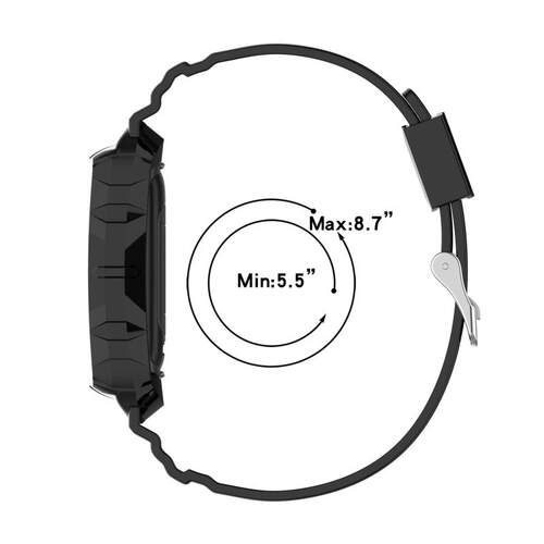 fitbit表带charge6智能手环charge5替换4腕带charge3SE保护壳硅胶一体式冰川透明铠甲保护套男女运动手表表链 - 图2