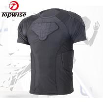 Rugby Anticollision Protective Gear Basketball Clothes Football Elbow Guard Kneecap Men Tight Shoulder Protection Waist Training Short Sleeve Shorts