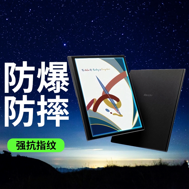 适用掌阅iReaderSmart5C/4/X3类纸膜Ocean4C3plusTurbo贴膜c6pro/Light2pro水凝膜Air电纸书color7保护膜5Pro - 图0
