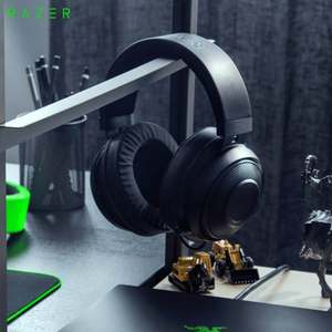 Razer/雷蛇 北海巨妖头戴式7.1声道游戏耳机麦绿色水银黑线控吃鸡