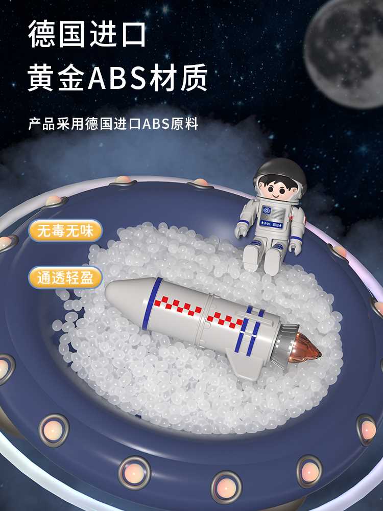 超大号儿童火箭生日礼物航天员拼装玩具宇宙飞船飞机模型男孩益智 - 图0