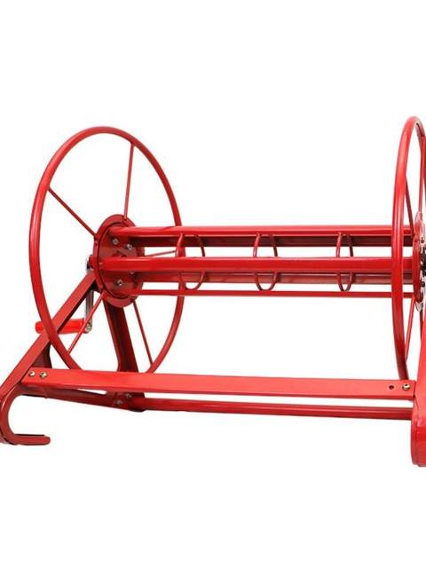 Water pipe truck storage rack stainless steel pipe collection artifact coil pipe winding machine hose agricultural hand-crank pipe collection pipe coil pipe coil