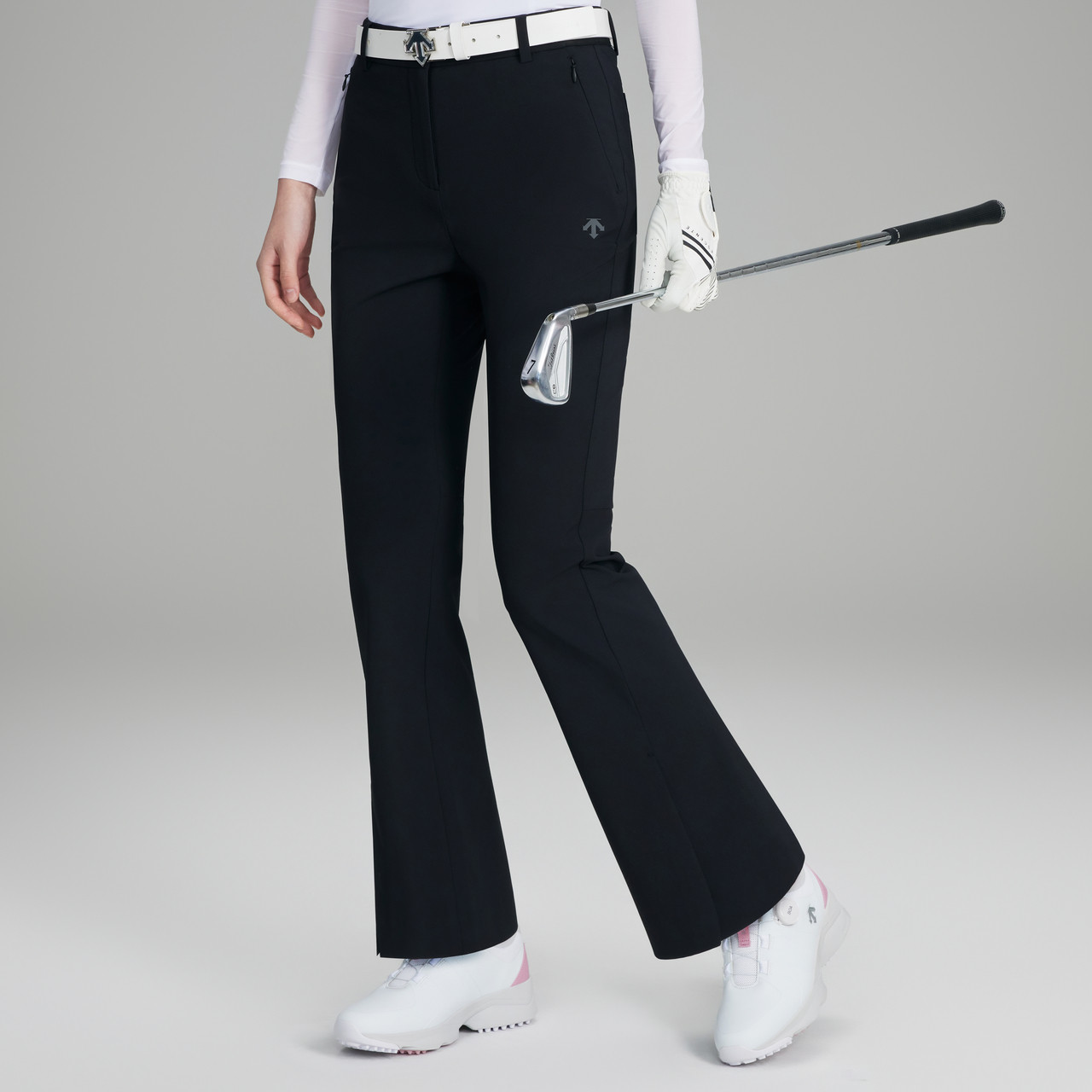 DESCENTEGOLF 迪桑特高尔夫女士凉感喇叭长裤,淘宝优惠券,粉丝福利购,淘宝优惠卷