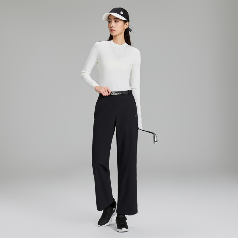 DESCENTEGOLF迪桑特高尔夫女士S-CORE系列阔腿裤长裤 秋冬新品,淘宝优惠券,粉丝福利购,淘宝优惠卷