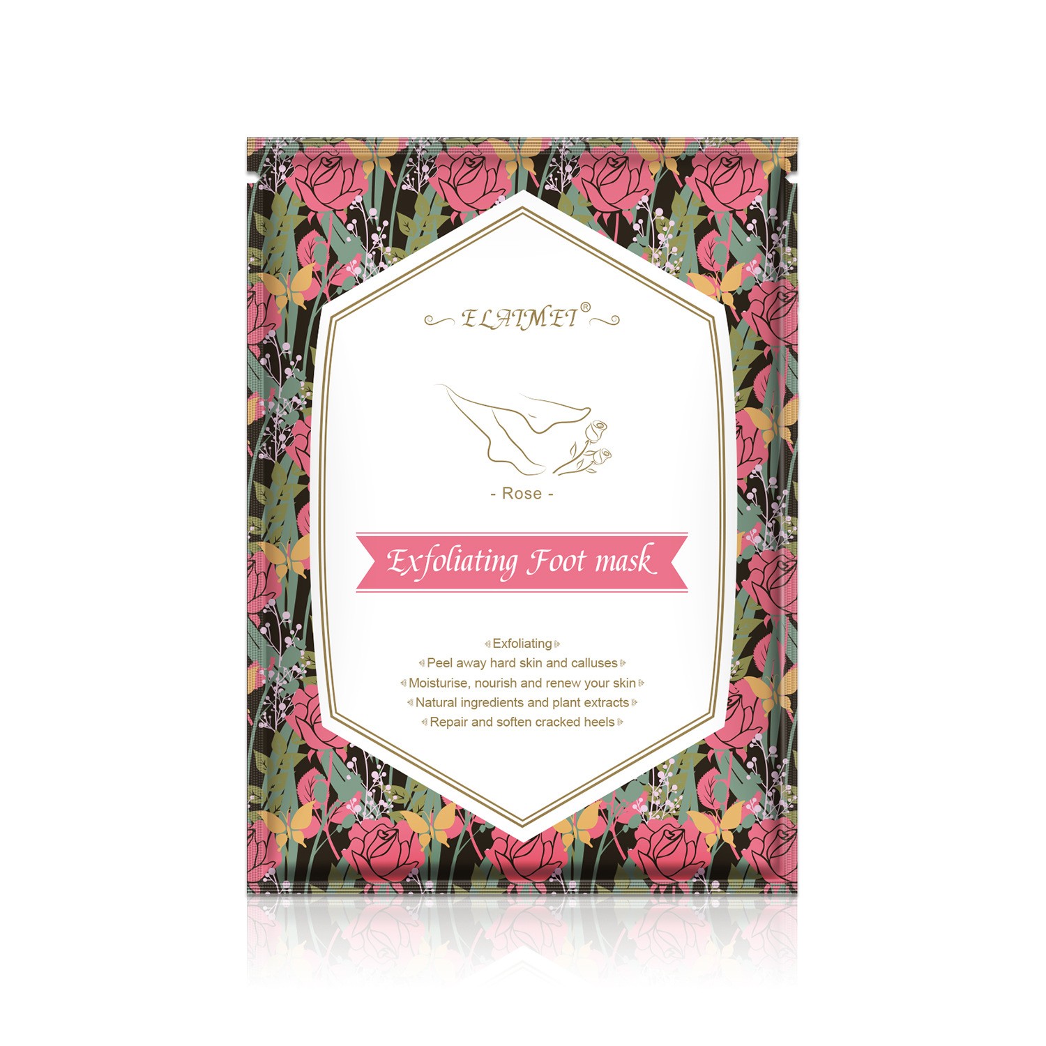 Exfoliating Foot Peeling Mask Feet Peel Sheds Calluses脚足膜 - 图0