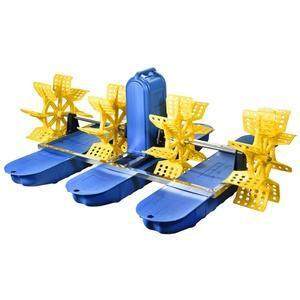 2叶轮4叶轮0.75KW1.5KW虾蟹塘养殖浮船式水车式增氧机,淘宝优惠券,粉丝福利购,淘宝优惠卷