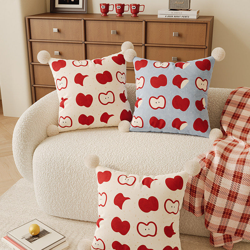 红色新年抱枕套布置沙发客厅靠枕腰靠喜庆床头靠垫靠背含芯可拆洗,淘宝优惠券,粉丝福利购,淘宝优惠卷