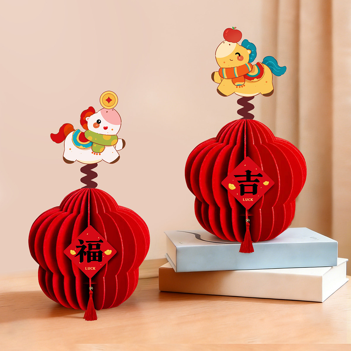 2026生肖马年立体创意摆件客厅玄关布置新年店铺前台装饰拍照道具,淘宝优惠券,粉丝福利购,淘宝优惠卷