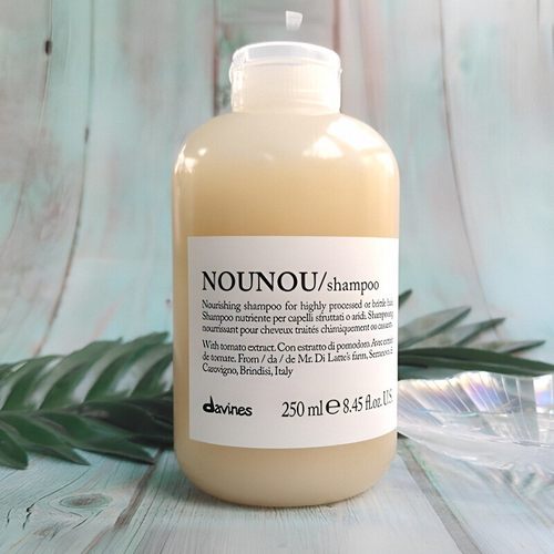 Davines大卫尼斯NOUNOU纽纽滋养洗发水修复烫染发质改善毛躁250ml-图0