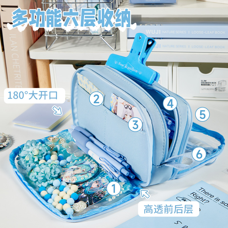 笔袋总动员！笔袋合集ins高颜值大容量笔袋女小学生多功能文具袋初高中男女款通用文具盒简约铅笔袋文具收纳
