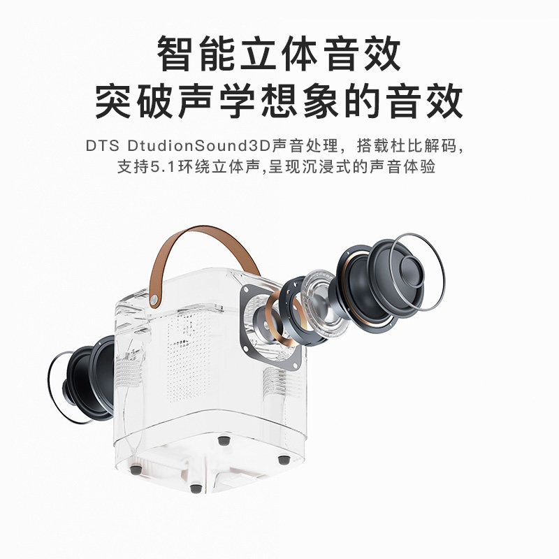 2023新款投影仪家用1080p喜瑞手机 影舰投影机