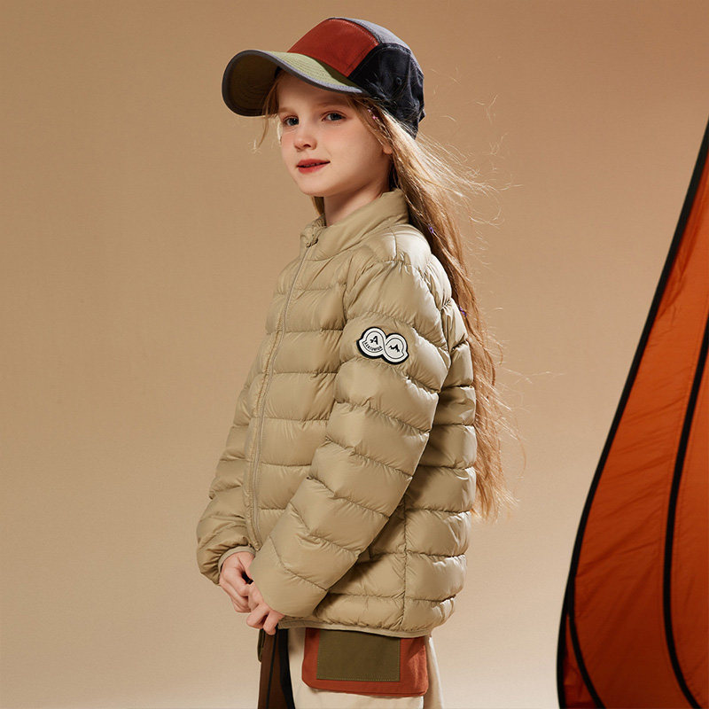 ask【90绒】儿童轻薄羽绒服2025冬季新款男女童保暖羽绒服 - 图2