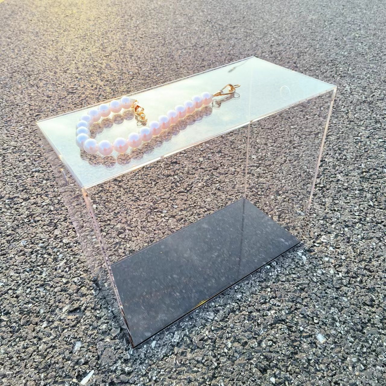 亚克力花盒圣诞节发财树情人节珍珠手提花盒插花有钱花盒插花礼盒,淘宝优惠券,粉丝福利购,淘宝优惠卷