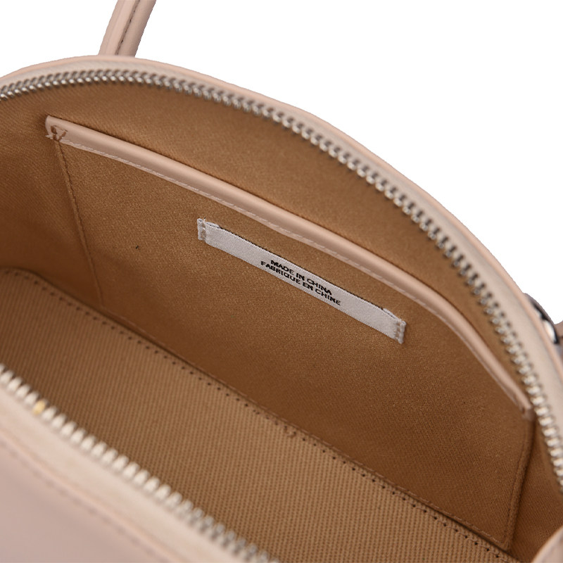 anna loch粉色玫瑰浮雕真皮贝壳包 AnnaLoch女士包袋