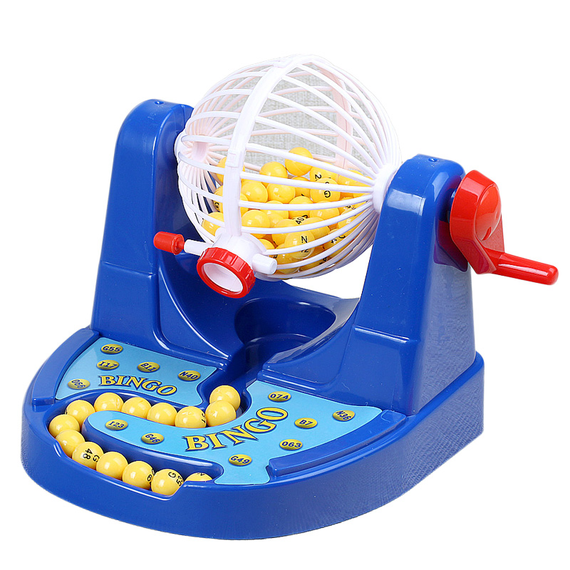 儿童宾果游戏机模拟彩票抽奖机聚会亲子互动趣味Bingo摇奖机玩具 - 图3