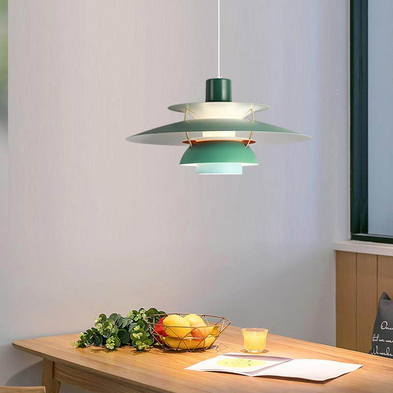 丹麦设计师PH5餐饮吊灯创意烧烤火锅饭店铺商用铁艺飞碟餐厅灯具,淘宝优惠券,粉丝福利购,淘宝优惠卷