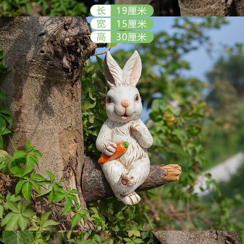 花园装饰小松鼠摆件 庭院摆件户外院子园林树上装饰挂件仿真动物,淘宝优惠券,粉丝福利购,淘宝优惠卷