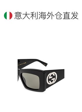 1h可退 欧洲直邮gucci 女士 太阳镜古驰正品潮流时尚简约显脸小高