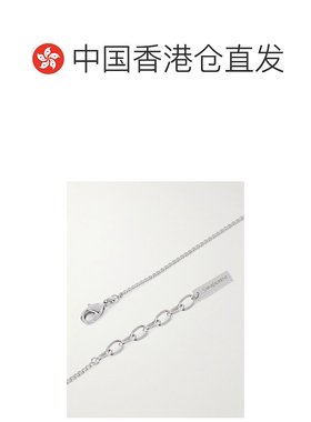 1h可退 香港直邮Saint Laurent 圣罗兰 男士 镀银链条项链 822754