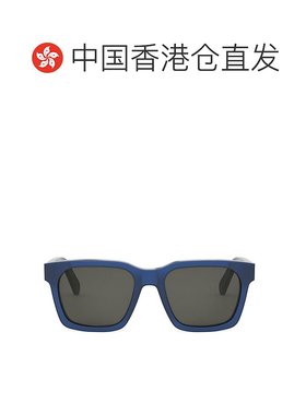 1h可退 香港直邮Celine 思琳 男士 矩形太阳镜 CL40248I blue蓝色