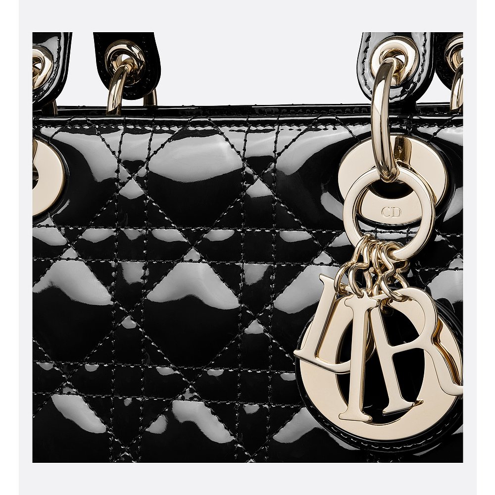 Christian Dior克里斯汀·迪奥Lady Dior手提包金属吊坠 - 图2