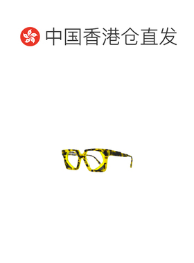 香港直邮KUBORAUM 男士眼镜 MASKET6YT SS2023 黄色 全框平光镜