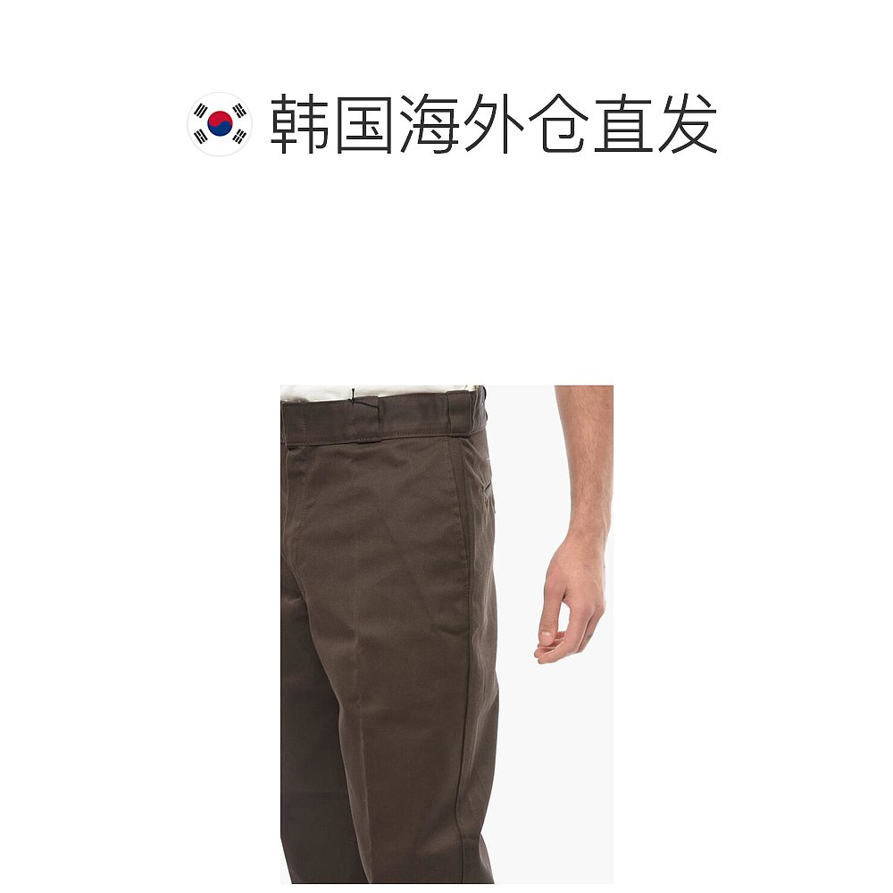 韩国直邮DICKIES直筒裤男DK0A4XK6CO K DBX1Brown - 图1