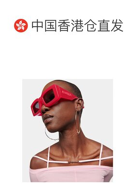 1h可退 香港直邮Jacquemus 女士 Les Lunettes Tupi 方框太阳眼镜