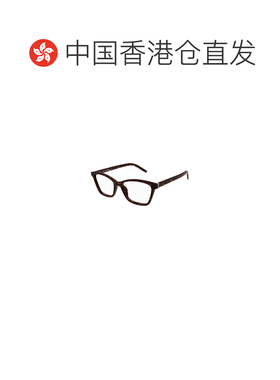 1h可退 香港直邮SAINT LAURENT 女士眼镜 SLM128002 AW2025 棕色