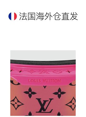 1h可退 欧洲直邮LV/路易威登 女士紫红色尼龙滑雪面罩正品舒适百