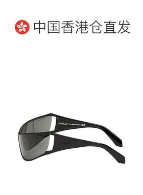 1h可退 香港直邮Off-white 男士 黑色 Luna 太阳镜 OERI102F23MET