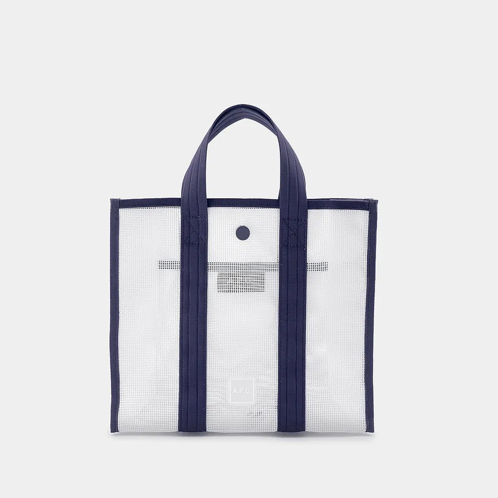 欧洲直邮Louise Small Shopper Bag - A.P.C. - Pvc - Blue - 图2