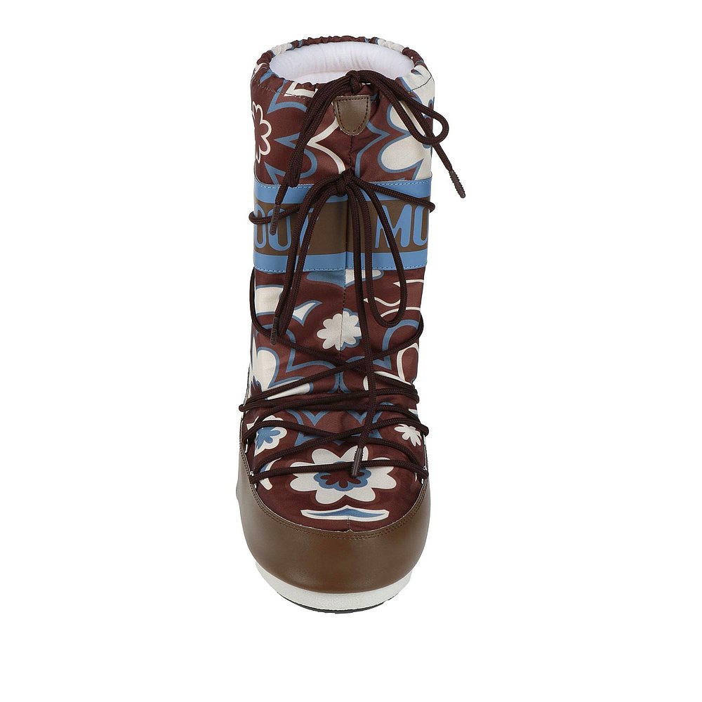 香港直邮moon boot 月亮靴 女士 靴子 brown棕色 舒适时尚 - 图2