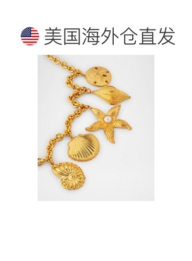 1h可退 【美国直邮】kenneth jay lane  项链珍珠吊坠