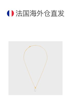 欧洲直邮Celine（2025 年新品）Les Perles Celine 树脂珍珠和金