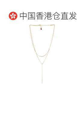 1h可退 香港直邮Shashi  Laila 套索项链 SHN257 metal金属色 舒