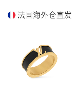 1h可退 欧洲直邮LV路易威登 Initiales系列女士黑色金属logo标识