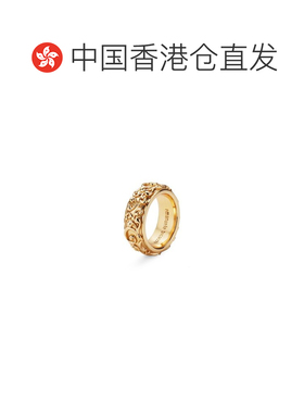 1h可退 香港直邮Emanuele Bicocchi 女士 大號阿拉伯式花紋戒指 K