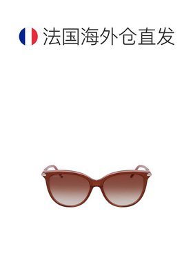 1h可退 欧洲直邮Longchamp/珑骧 女士棕粉色醋酸纤维太阳镜