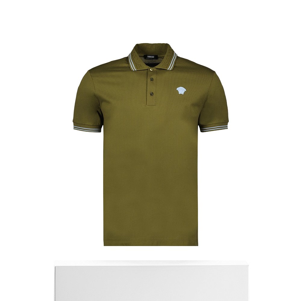 香港直邮Versace 短袖Polo衫 10139101A09860范思哲 - 图3