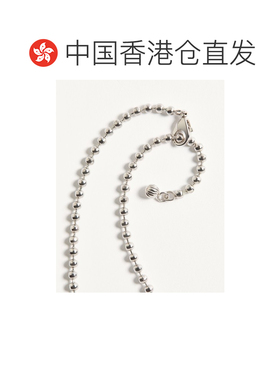 香港直邮VALENTINO 男士项链 YJ0BD2MET172 SS2026 银色 椭圆形属