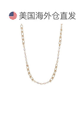 【美国直邮】2028|金色多色仿珍珠链项链