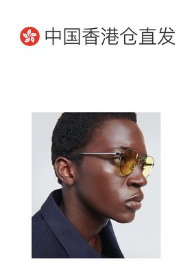香港直邮LOEWE 罗意威 男士 Groove 圆形太阳眼镜