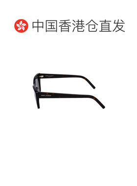 1h可退 香港直邮SAINT LAURENT 女士眼镜 SL276MICA002 SS2025 黑